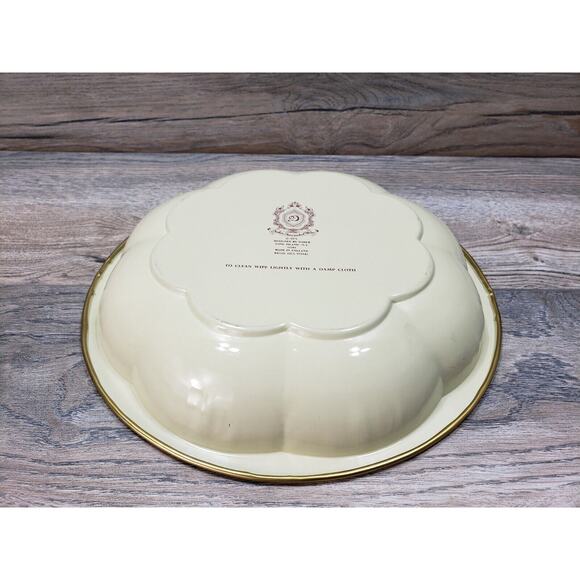 Daher Decorated Ware Round Metal Tin Fruit Tray Dish England - Picture 5 of 7